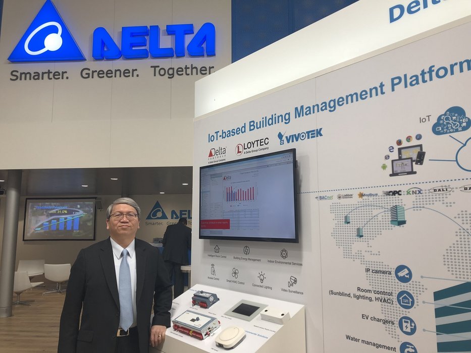 Delta présente ses solutions intelligentes d'économie d'énergie pour les villes durables sur le salon Hannover Messe 2018